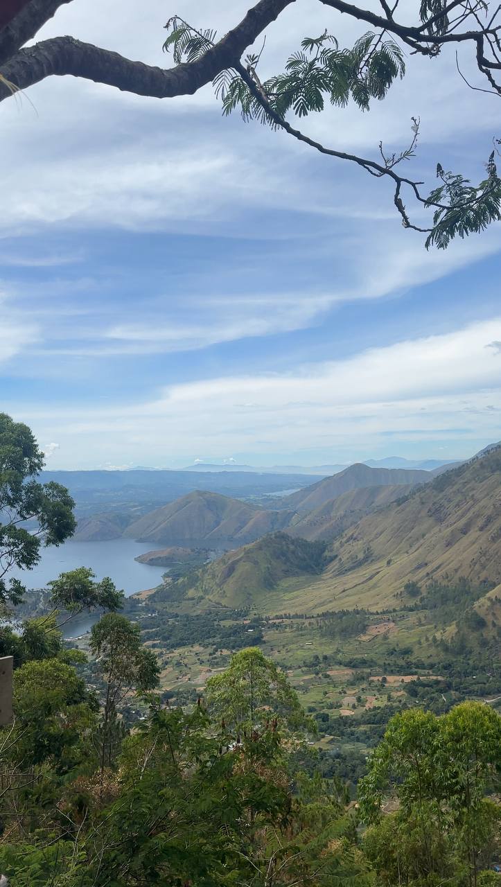 Lake Toba in North Sumatra